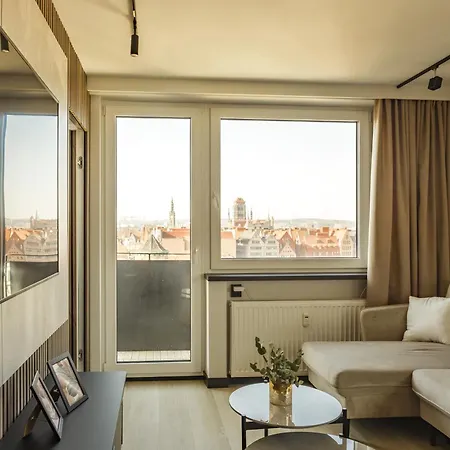 Apartment Long Gardens Panorama Old Town Premium Gdansk